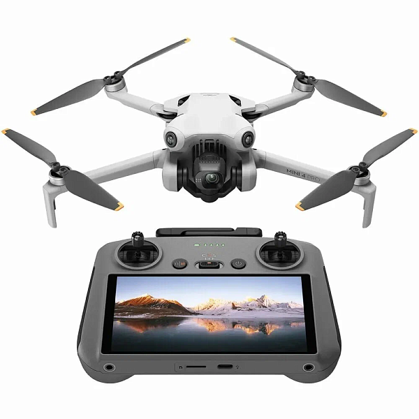 Квадрокоптер DJI Mini 4 Pro Fly More Combo Plus (RC2)